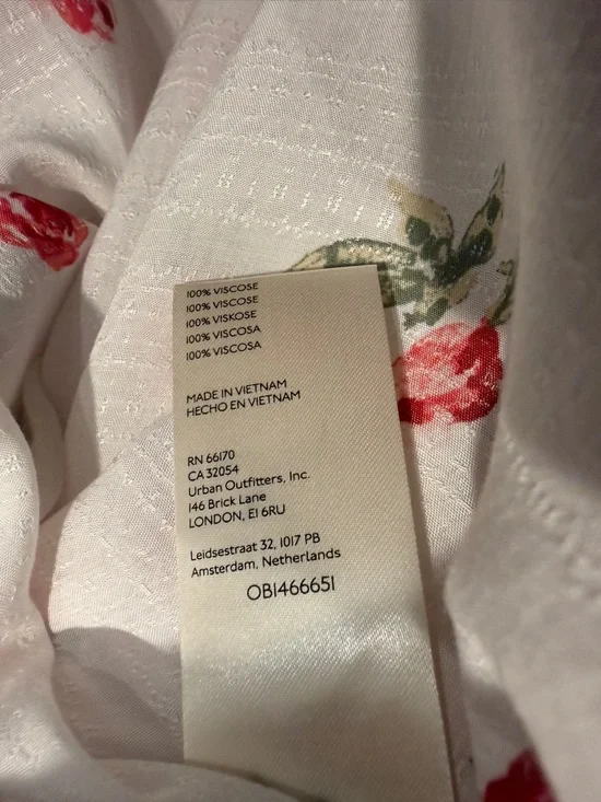 Free People Patchwork Paisley & Floral Button-Front Blouse - Pink Multi - Picture 12 of 12